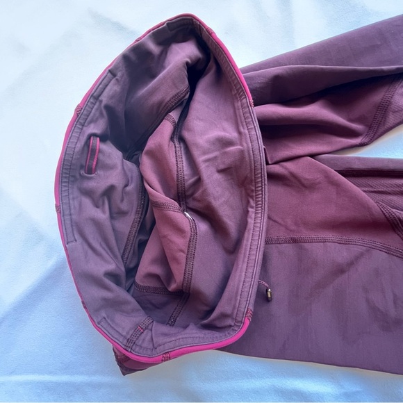 lululemon athletica Burgundy Leggings - Picture 5 of 9
